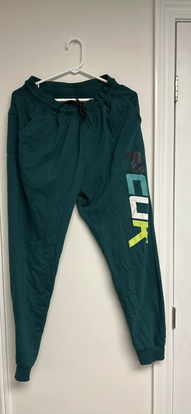 FCUK French Connection Teal Joggers Size 36