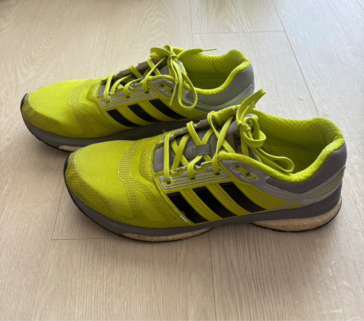 Adidas Boost running shoes