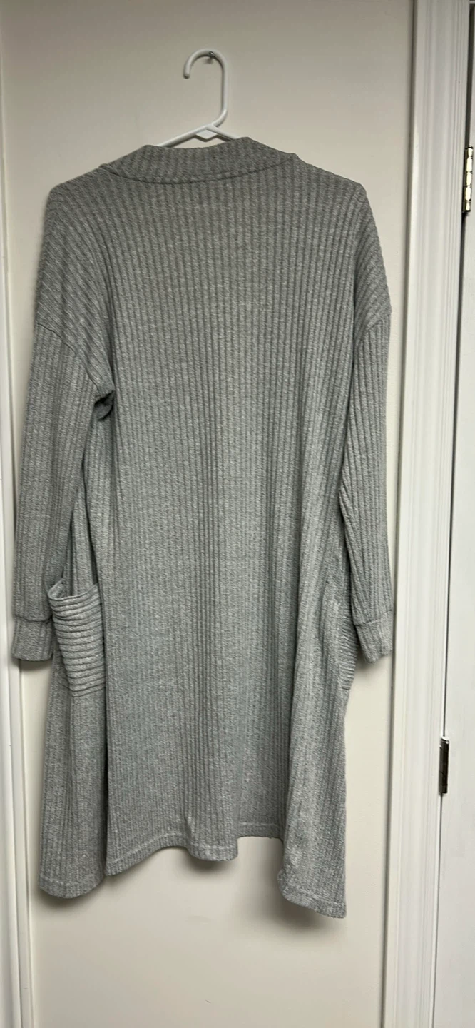 George Grey Ribbed Cardigan S/M - photo 3