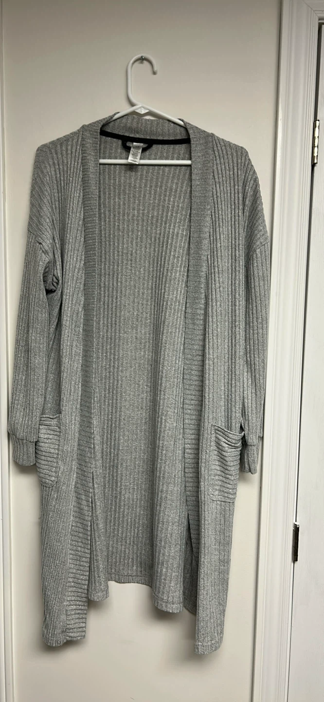 George Grey Ribbed Cardigan S/M - photo 2