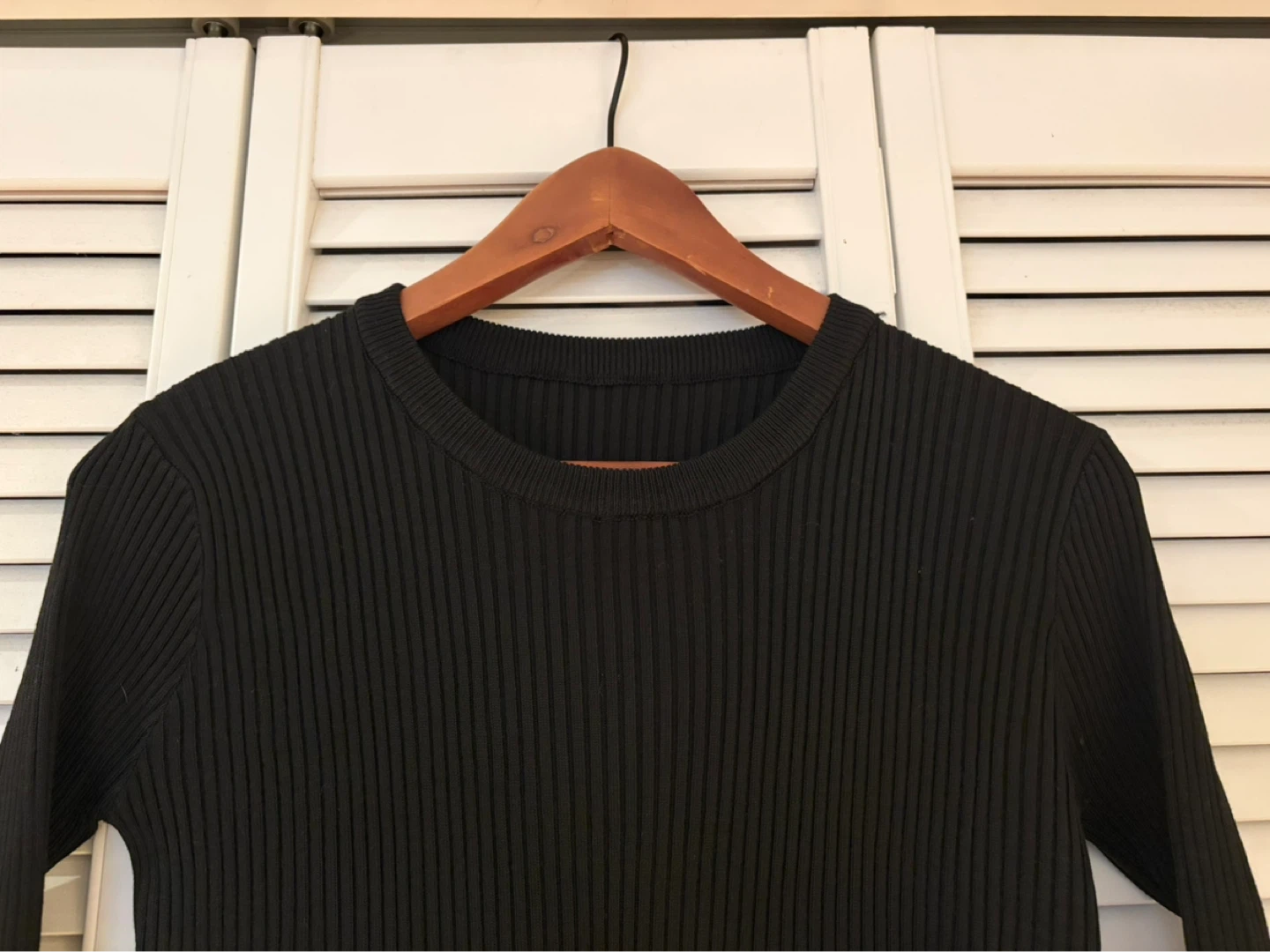 Ribbed Knit Midi Dress - photo 4