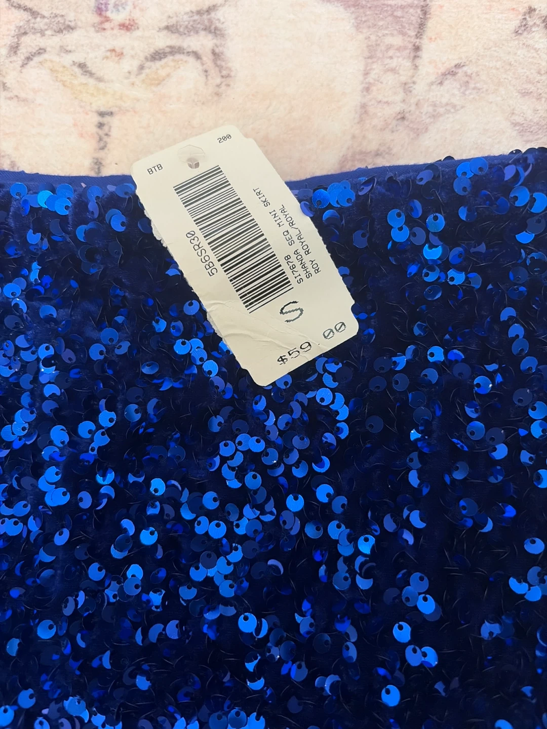 NEW BETTER BE Sequin Mini Skirt - S - photo 2