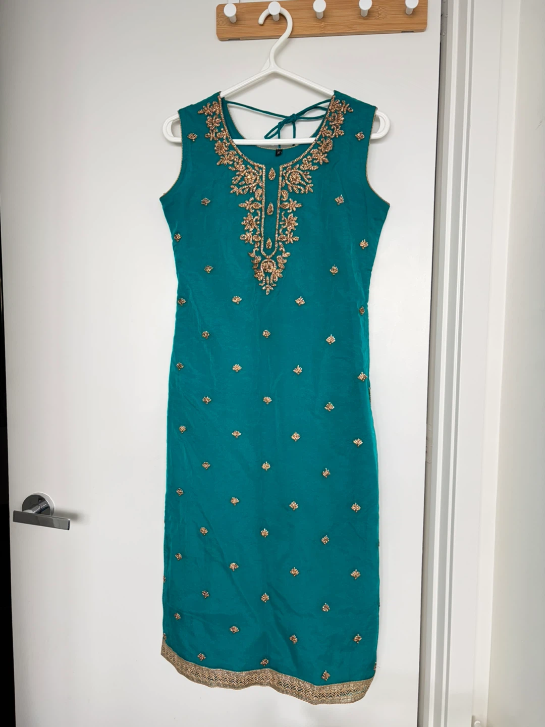 Teal Kurti/salwar kameez Set