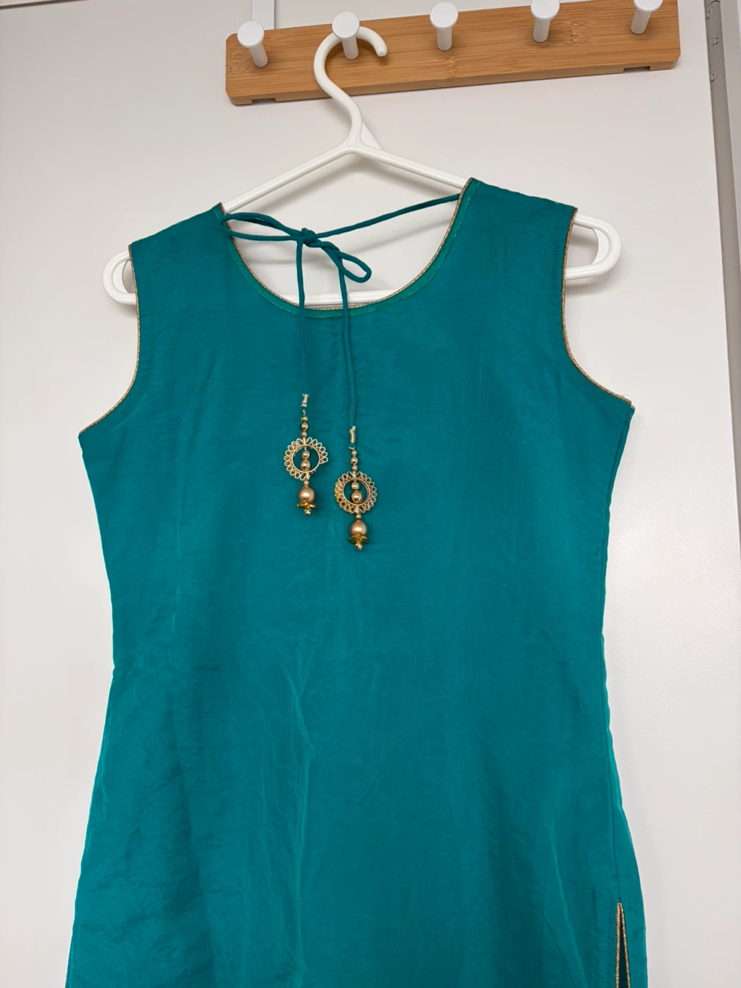 Teal Kurti/salwar kameez Set - photo 3