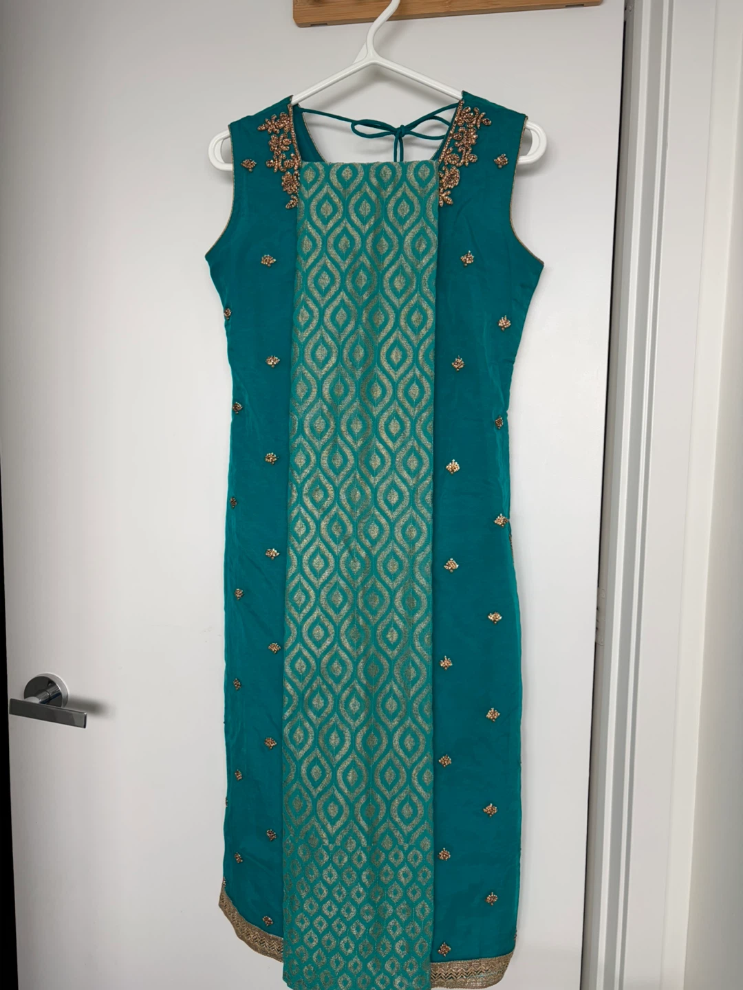 Teal Kurti/salwar kameez Set - photo 2