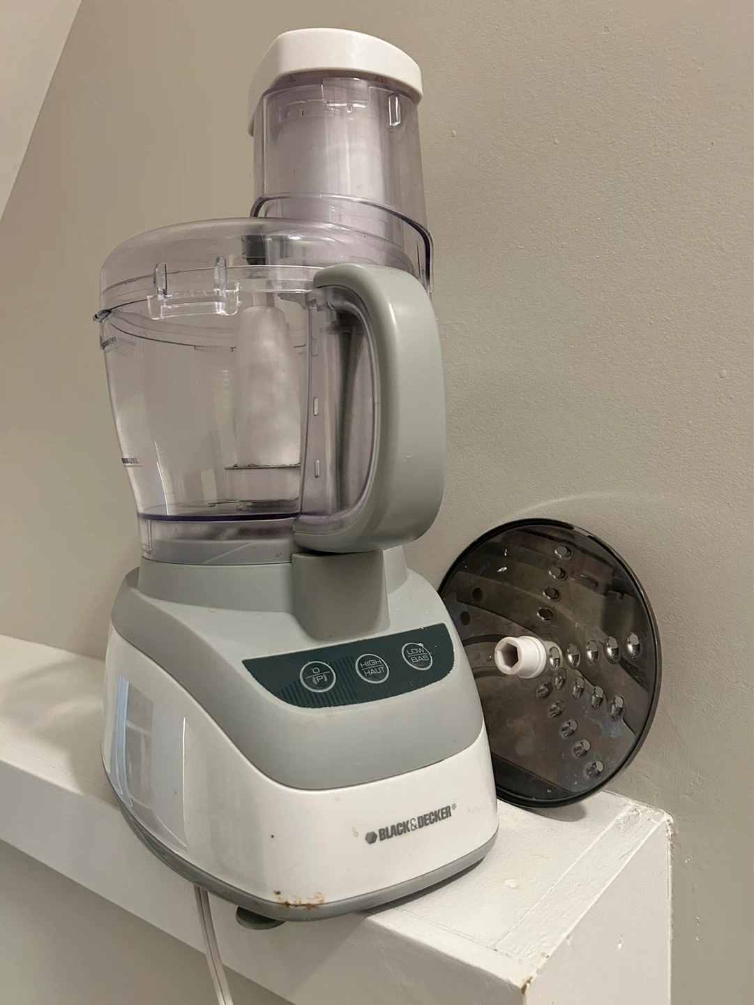 Black & Decker Food Processor with Attachments