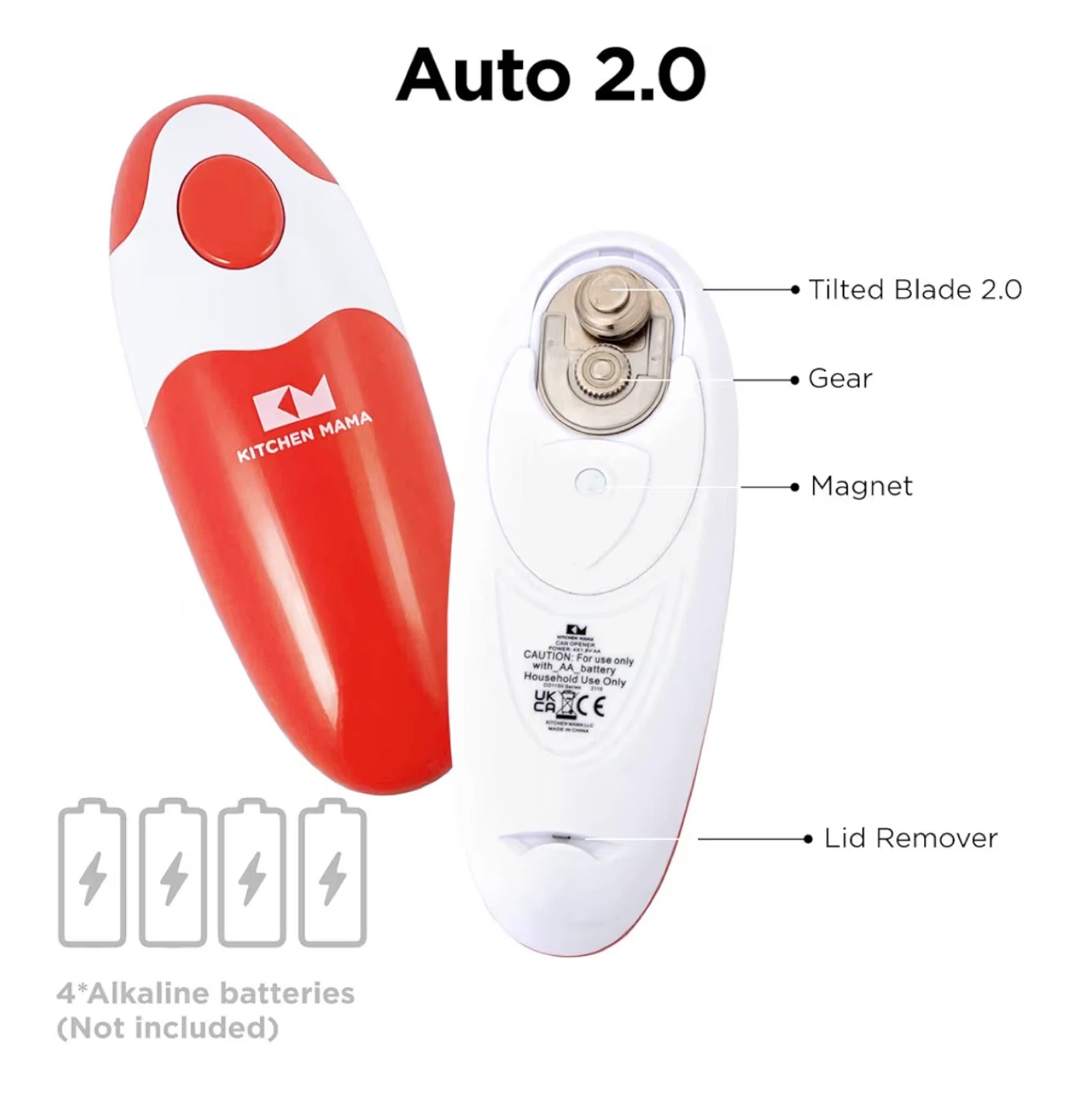 Kitchen Mama Auto 2.0 Electric Can Opener - photo 5