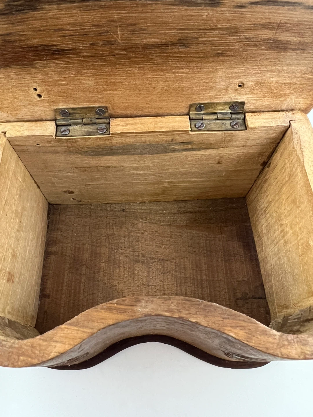Vintage Wooden Keepsake Box/Rustic Cottagecore Decor - photo 5
