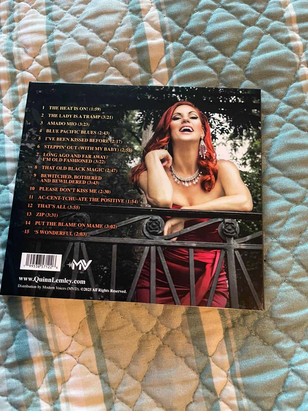 Quinn Lemley Rita Hayworth Revealed CD - photo 2