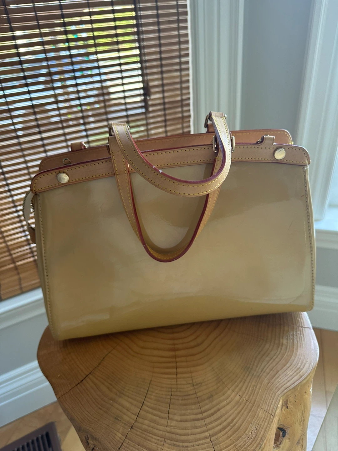 Beige Leather Handbag - photo 2