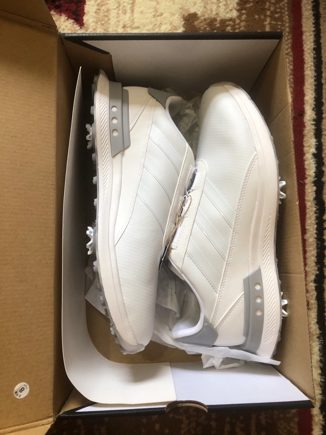 Adidas Golf Shoes BOA White size 10 US