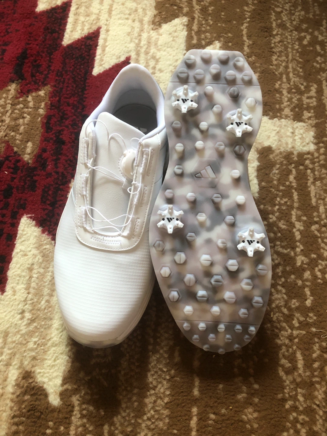 Adidas Golf Shoes BOA White size 10 US - photo 4