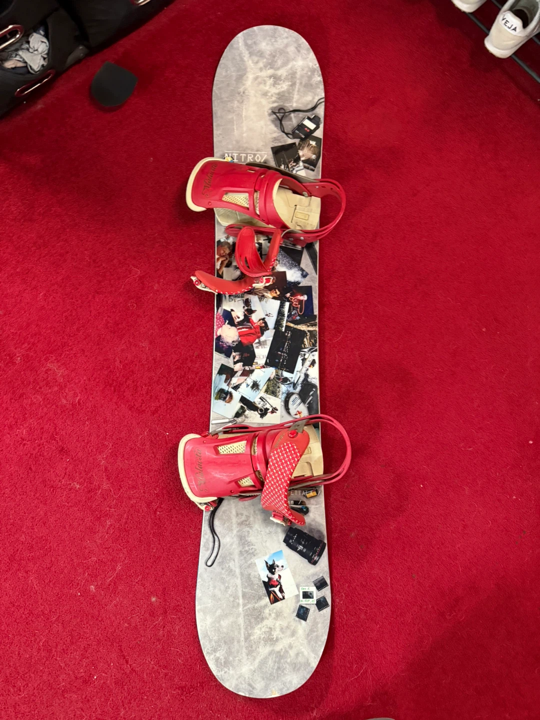 Nitro Snowboard with Burton Bindings