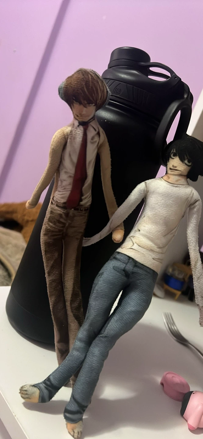 Death Note Light and L Plush