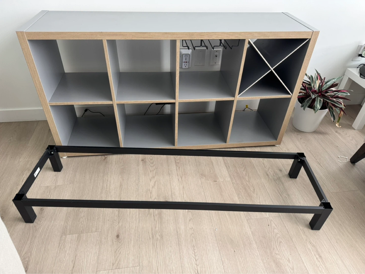 KALLAX Bar Unit with Wine Rack and Glass Holder - photo 4