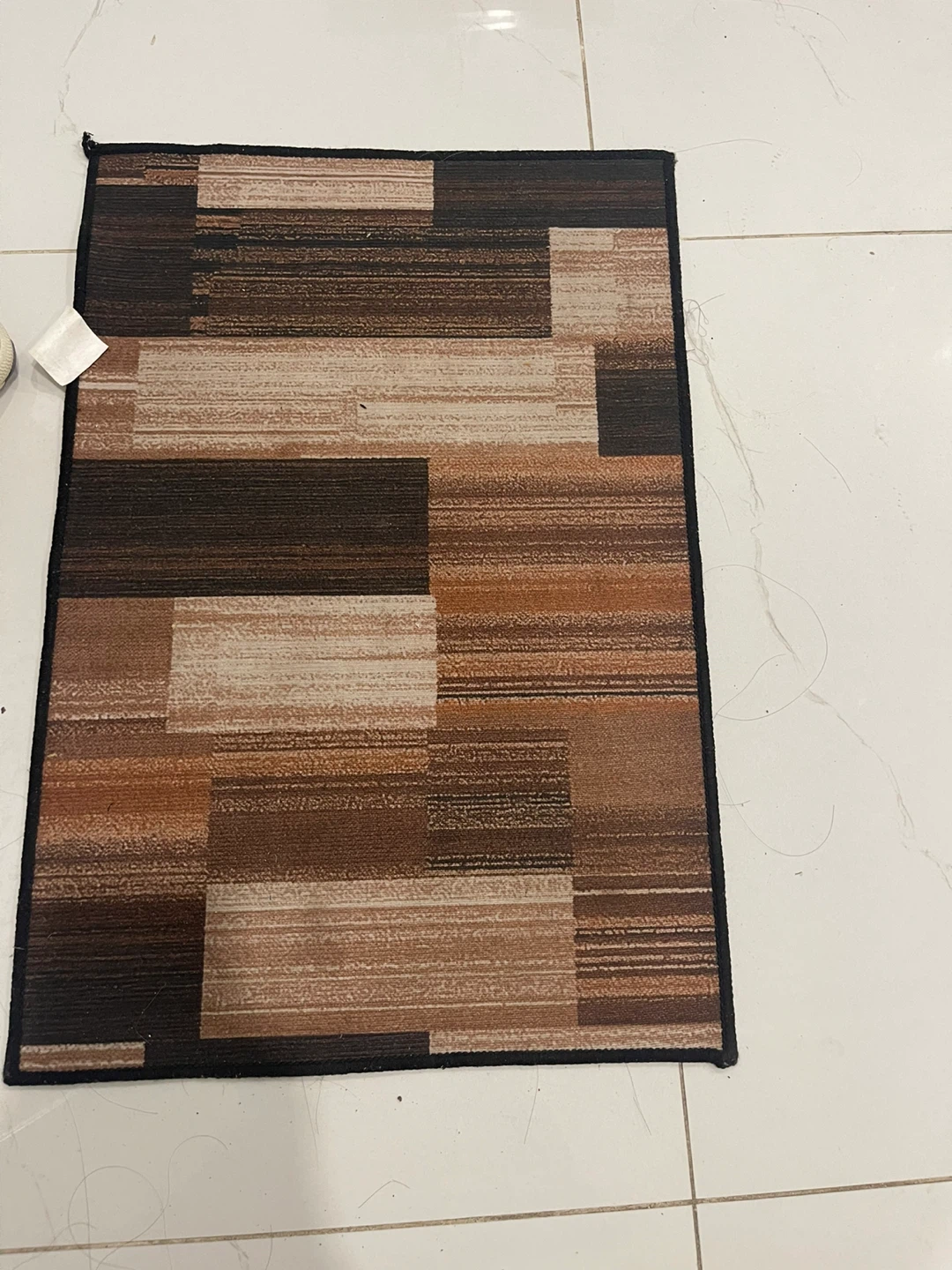 Area Rug with Striped Pattern
