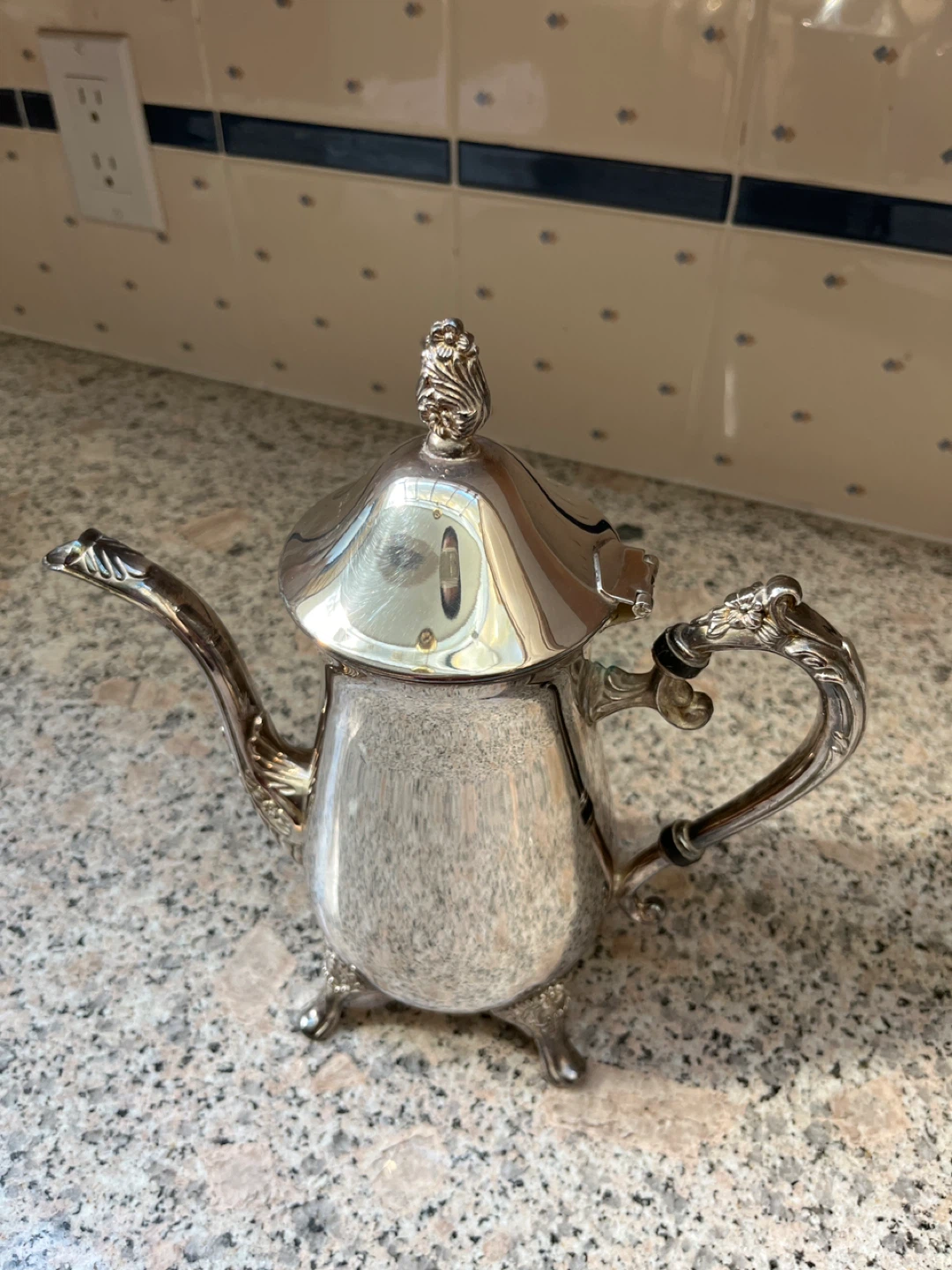 Silver-Plated Teapot