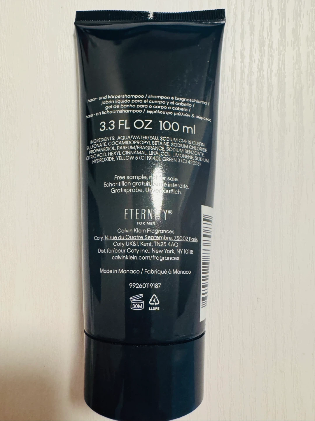 Calvin Klein Eternity for Men Hair and Body Wash - photo 2
