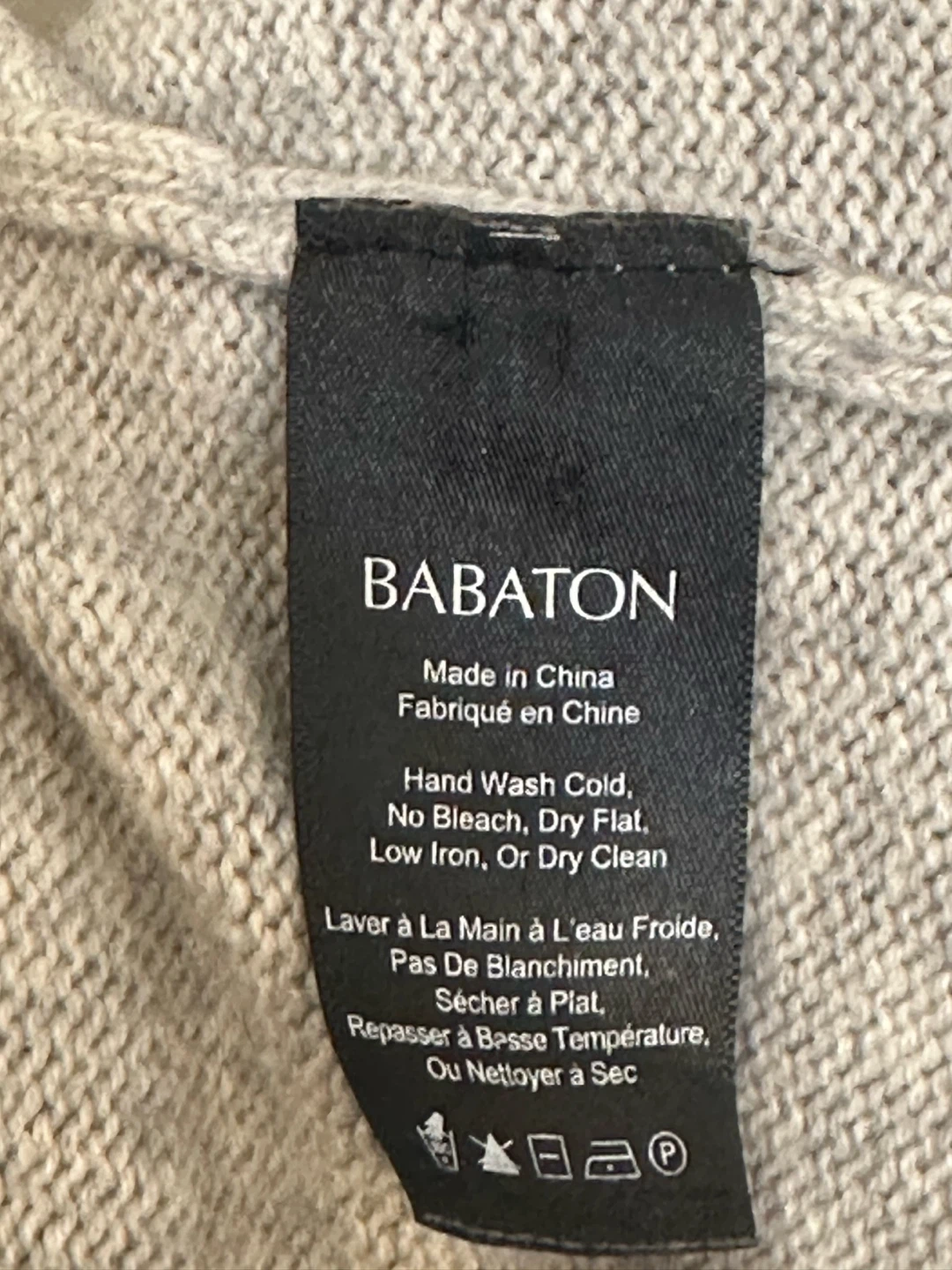 Babaton Wool & Cashmere Poncho XXS/XS - photo 3