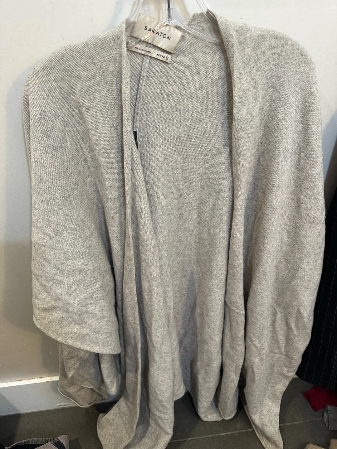Babaton Wool & Cashmere Poncho XXS/XS
