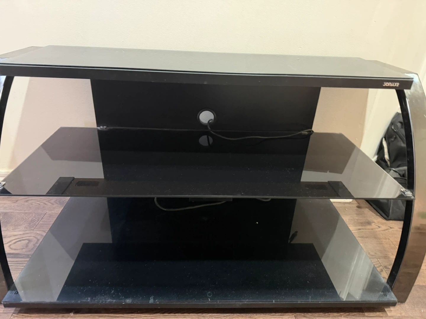 SONAXI 3-Tier Glass TV Stand - photo 2