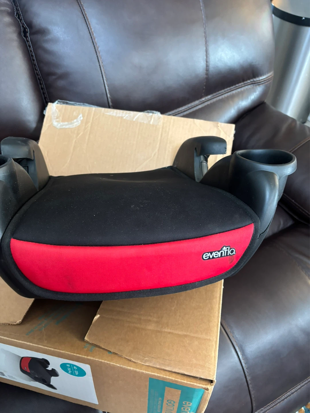 Evenflo Go Time No Back Booster Car Seat - photo 4