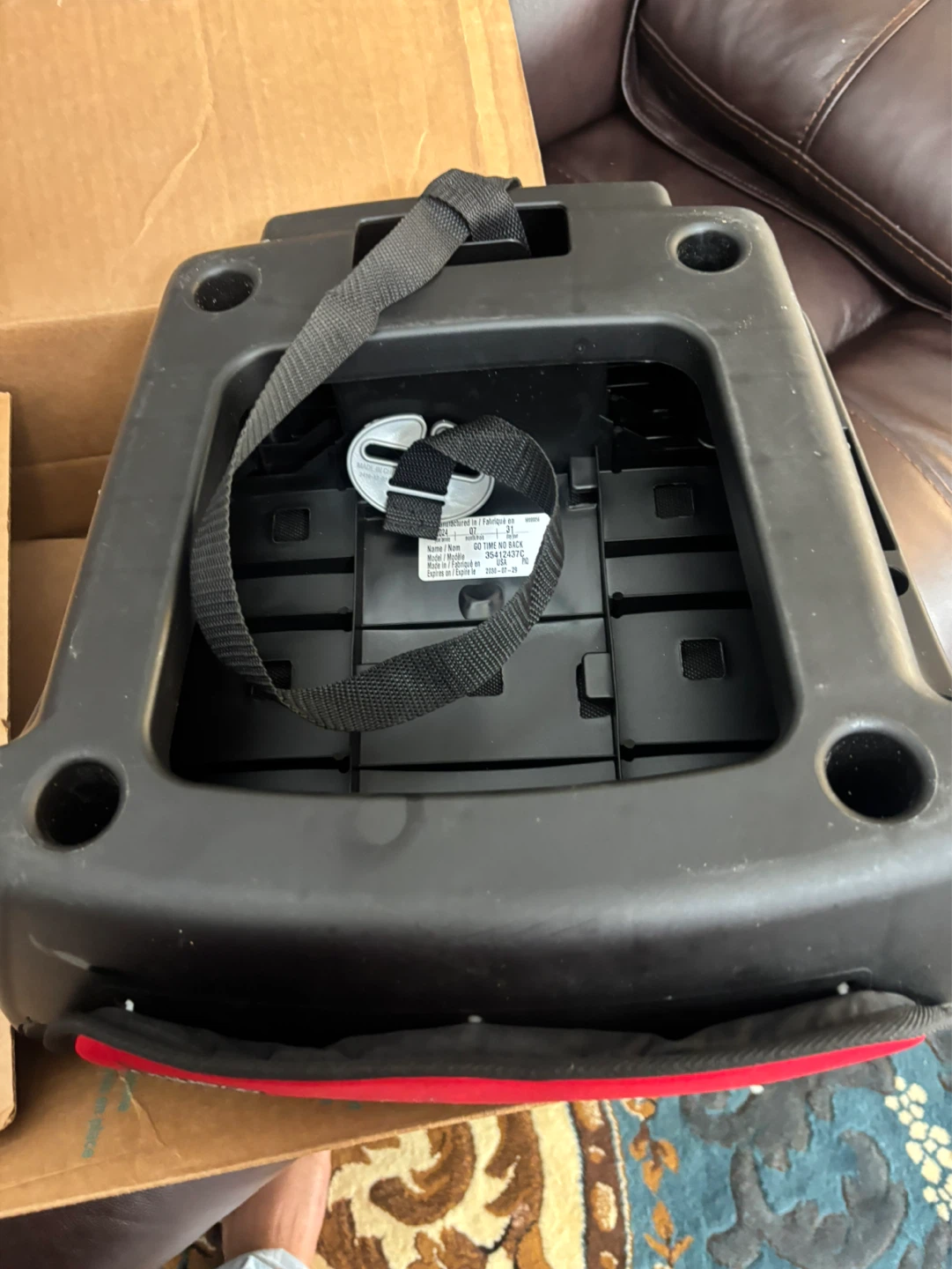 Evenflo Go Time No Back Booster Car Seat