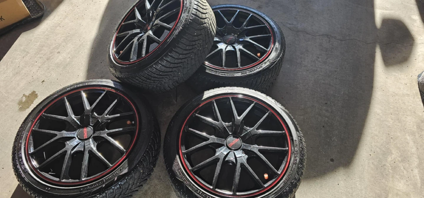 2014 Kia Rio Hatchback Winter Tires & Rims (Great Condition!)