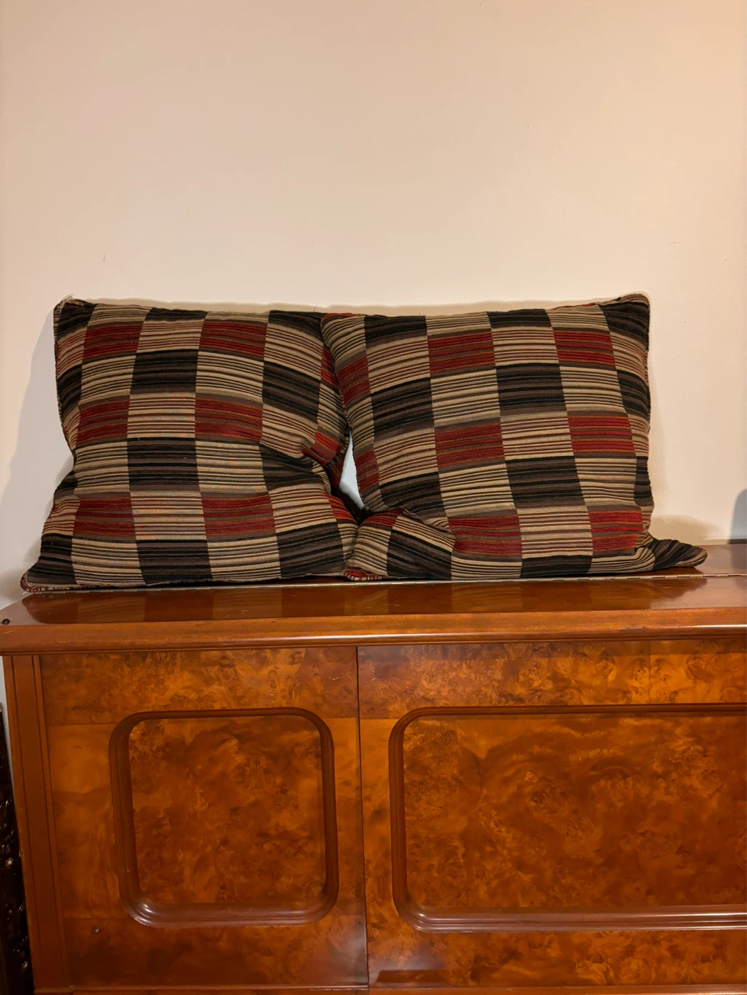 Down-Filled Decorative Throw Pillows – Set of 2 (18” x 18”)