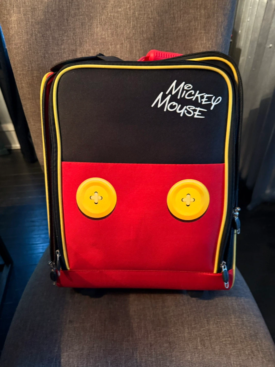 Mickey Mouse Rolling Luggage Suitcase