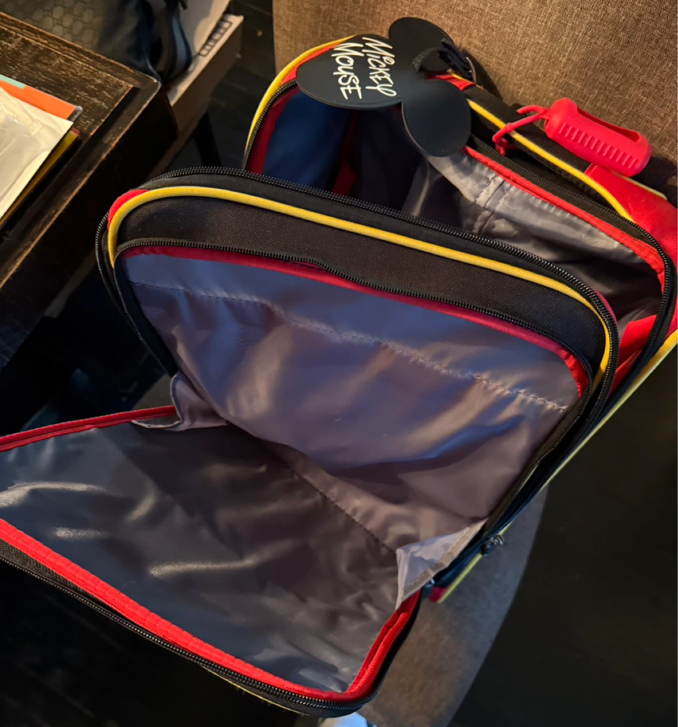 Mickey Mouse Rolling Luggage Suitcase - photo 2