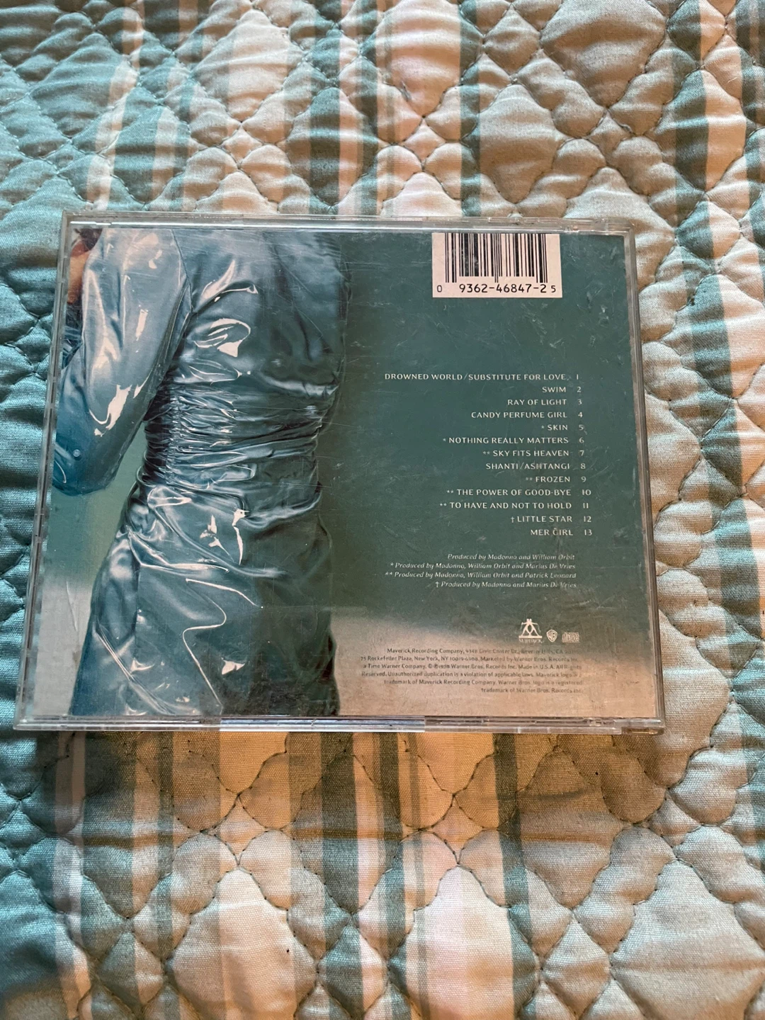 Madonna Ray of Light CD - photo 2