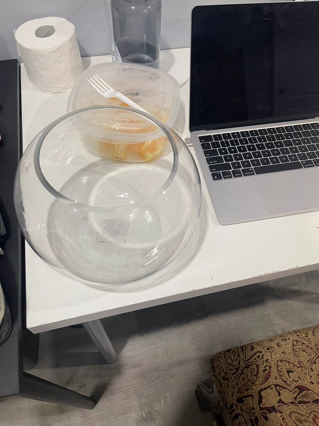 Clear Glass Sphere Bowl - photo 3