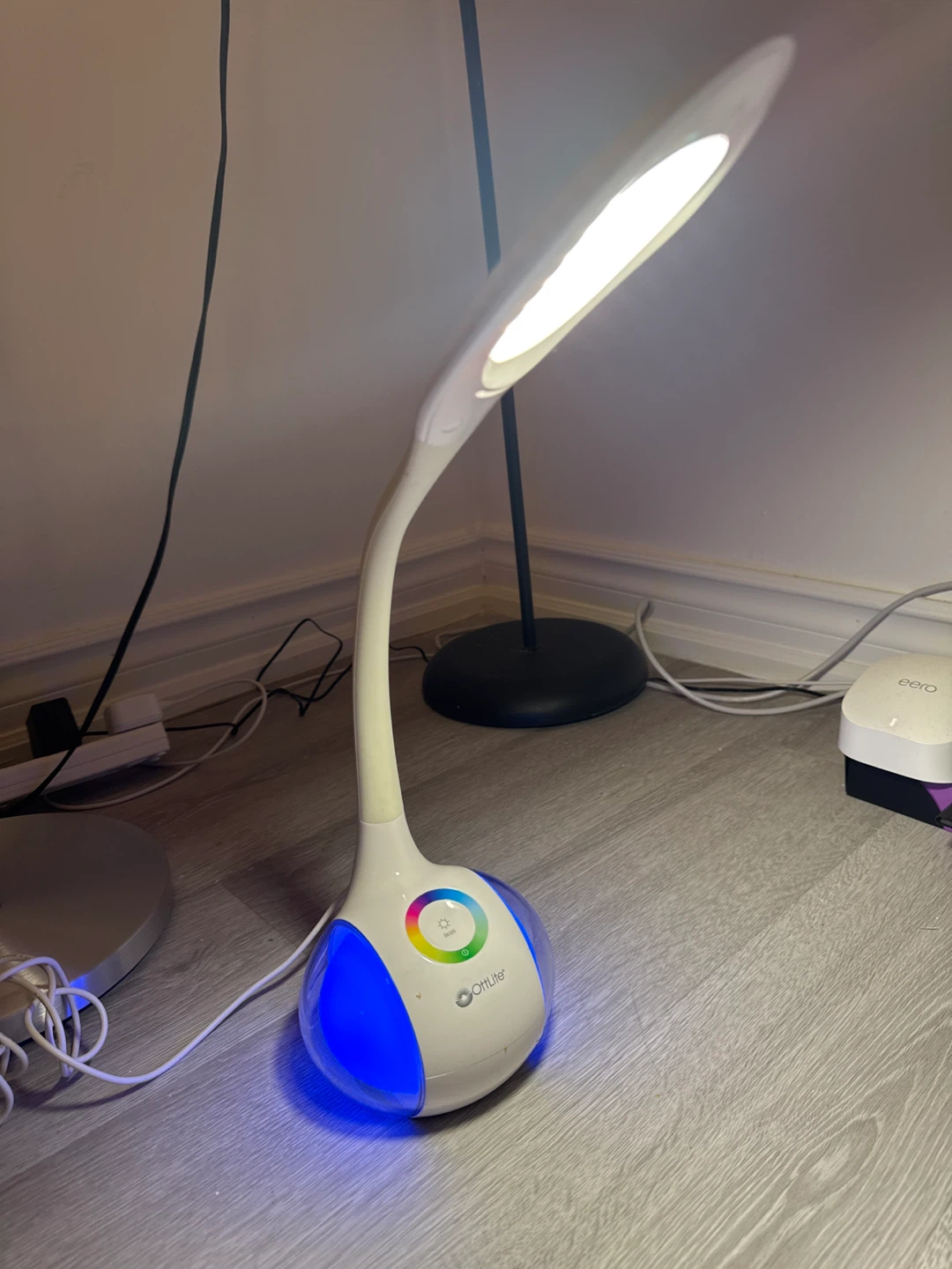OttLite Desk Lamp with Color Changing Base - photo 4