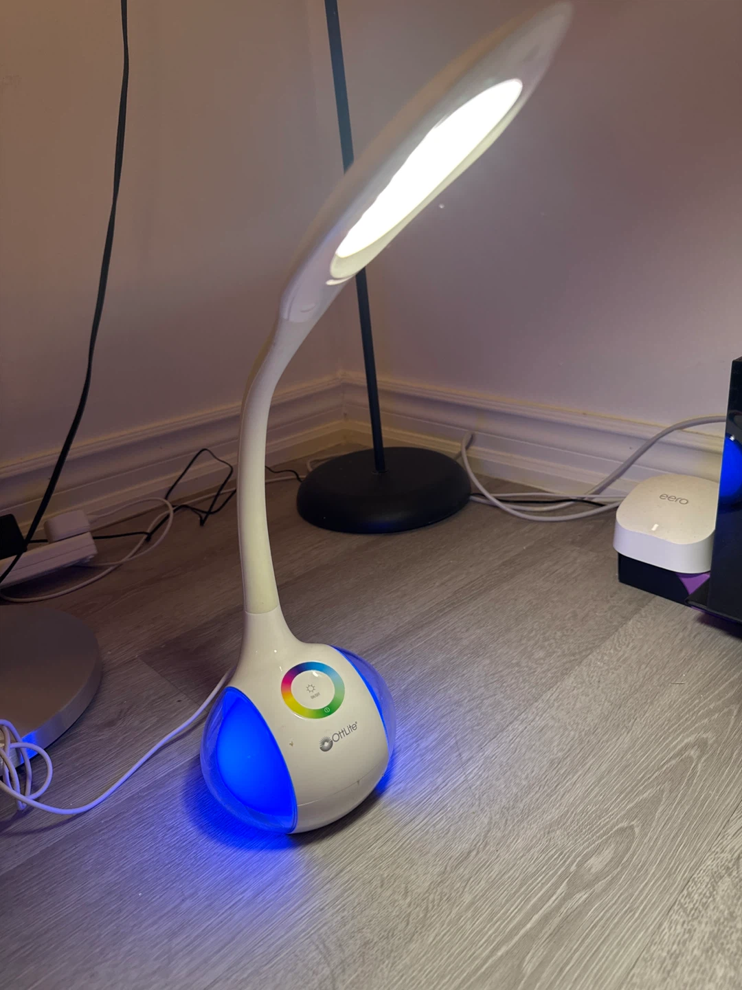 OttLite Desk Lamp with Color Changing Base - photo 3