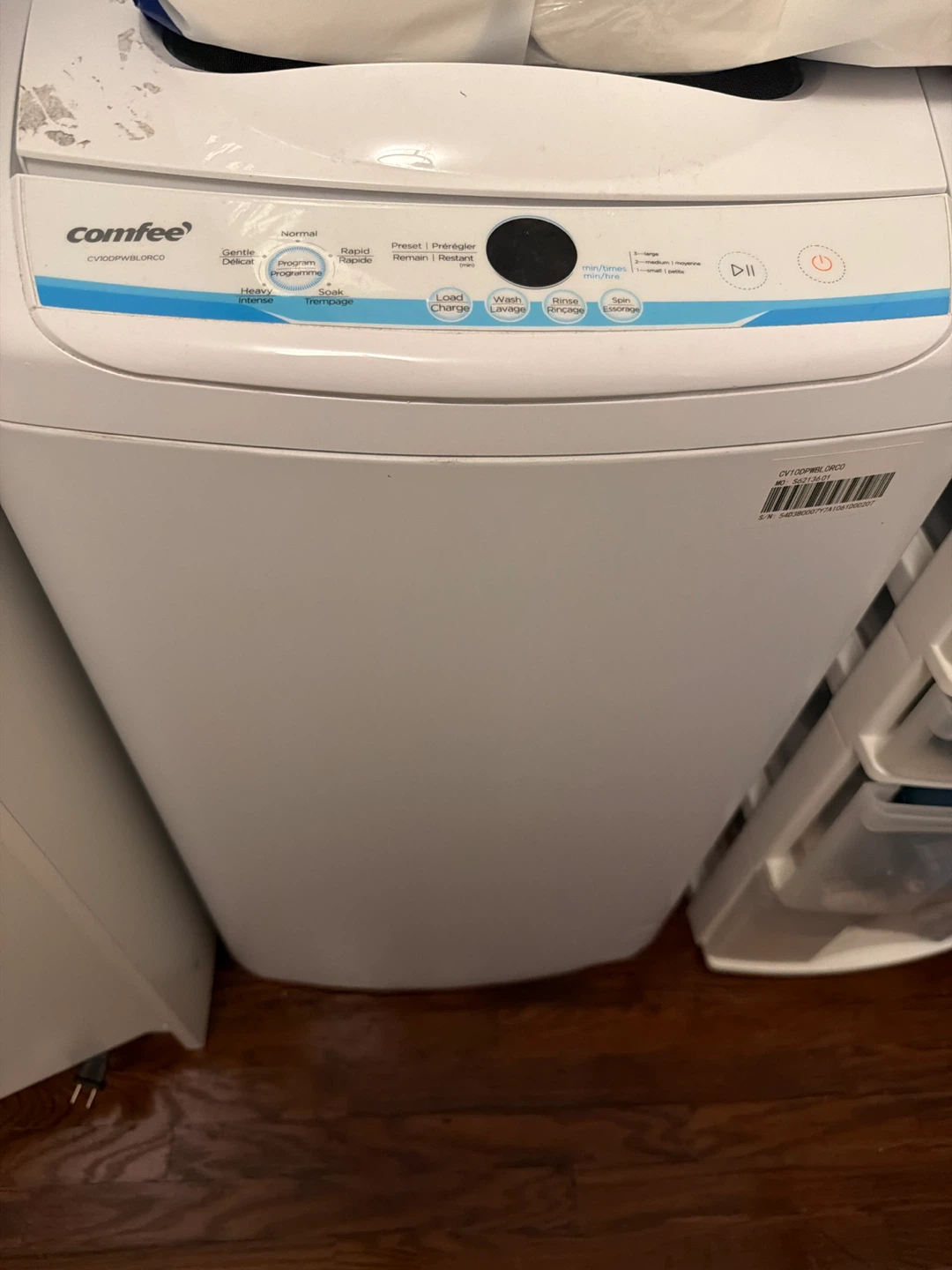 Comfee Washing Machine CVIODPWBLORCO