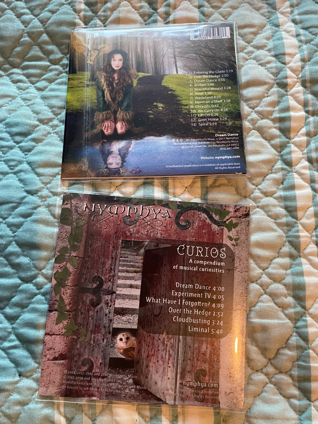 Nymphia "Curios" and "Dream Dance" CD Set - photo 2