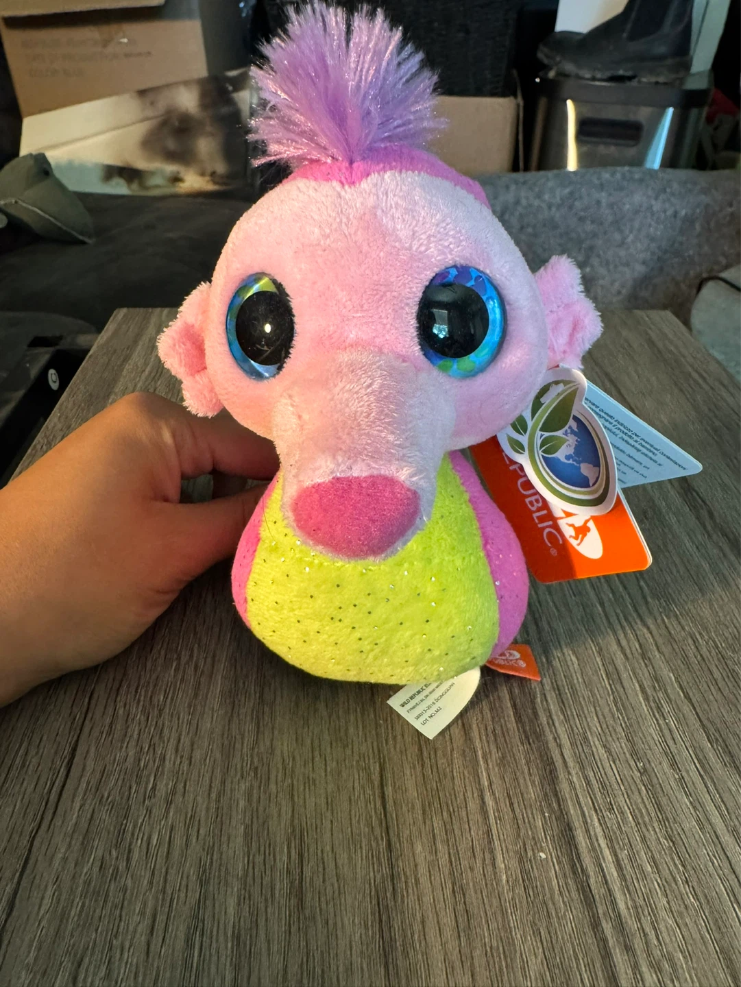 Wild Republic Seahorse Plush Toy