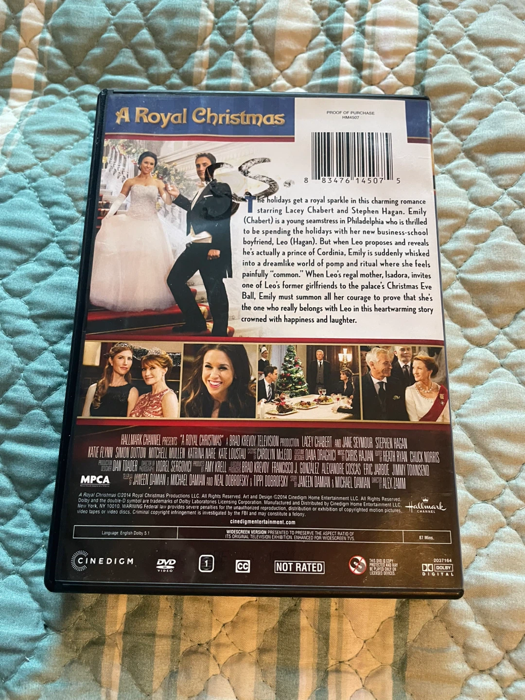 A Royal Christmas Hallmark Movie DVD - photo 2