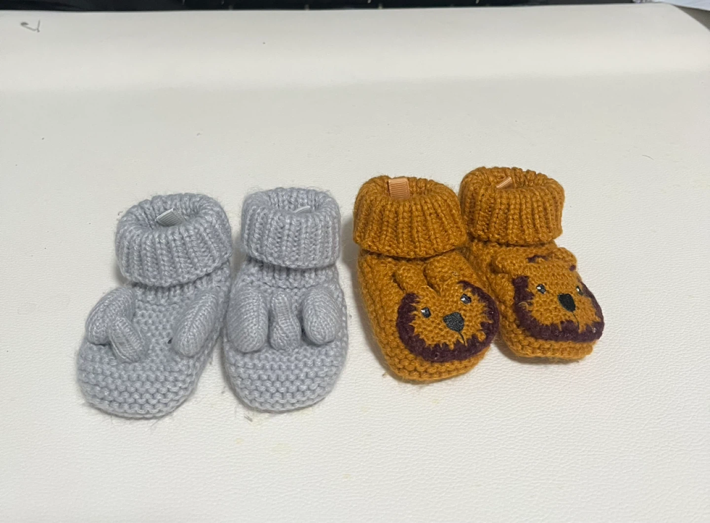 Baby Booties - Bear and Paw Designs