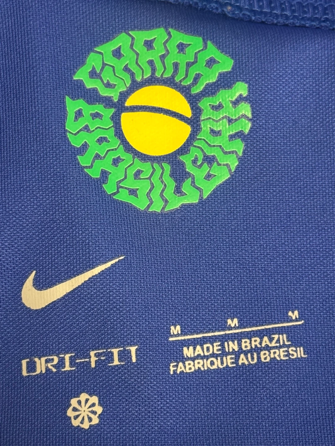 Nike Brazil DRI-FIT Soccer Jersey - Men's Medium - photo 3