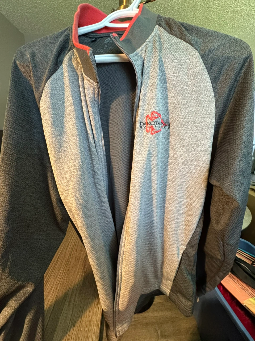 Adidas Zip-Up Golf Jacket XL - Dakota Dunes