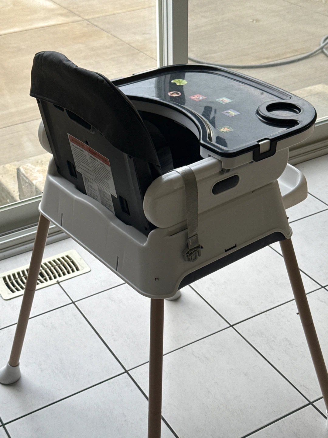 Black High Chair - photo 5