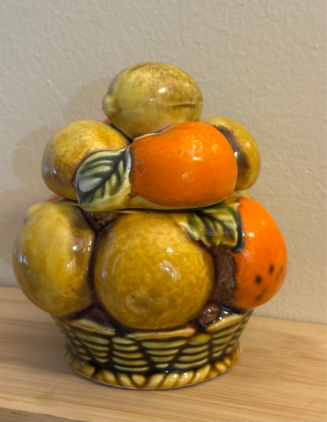 Ceramic Fruit Basket Jar - photo 2