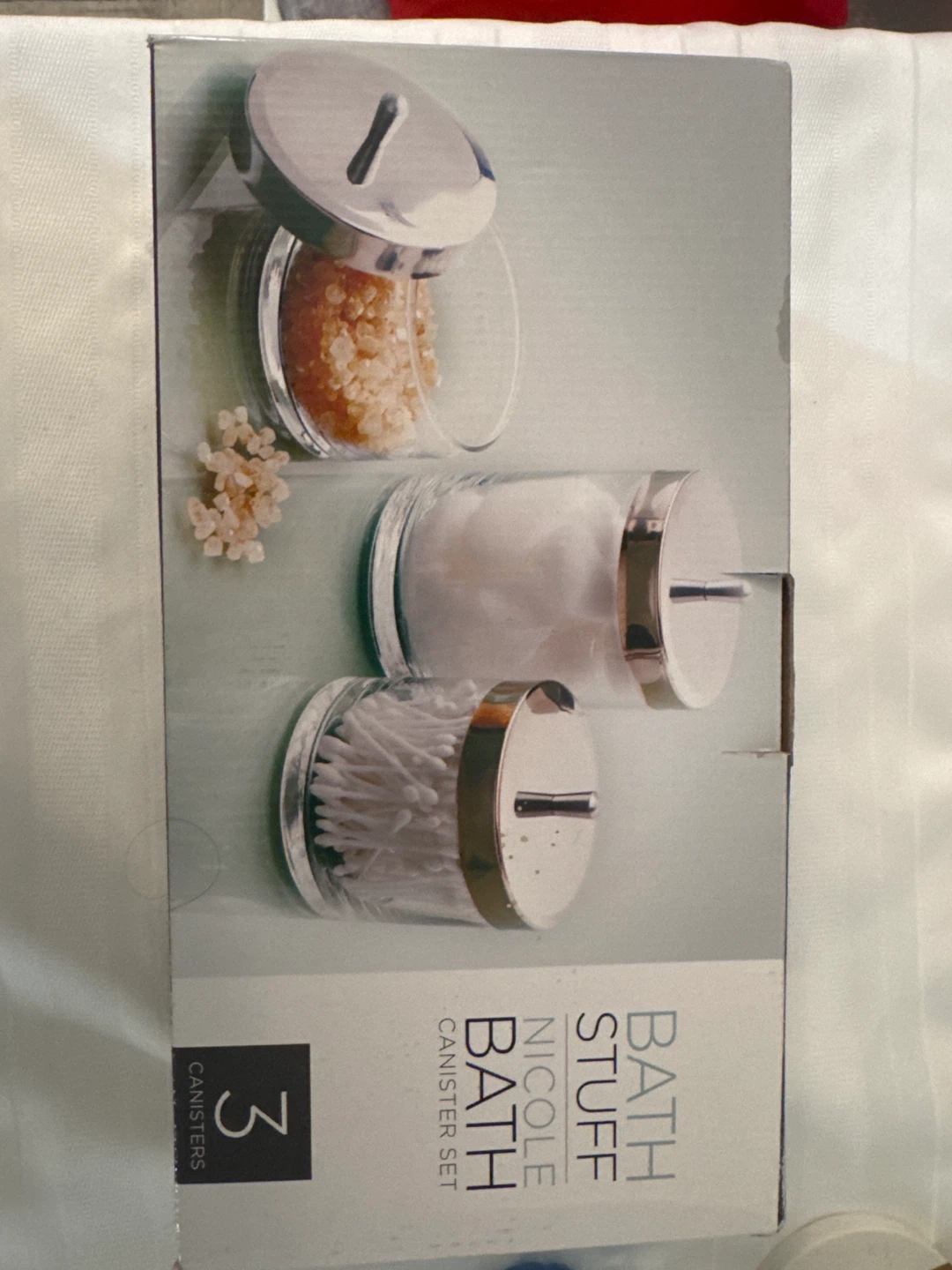 Bath Stuff Nicole Bath Canister Set - 3 Piece