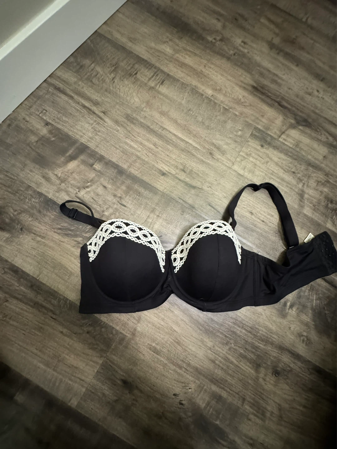 La Vie en Rose Black bikini top 40DD