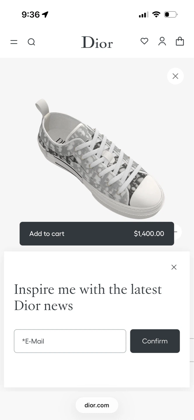Dior B23 Low Top Sneakers - photo 5