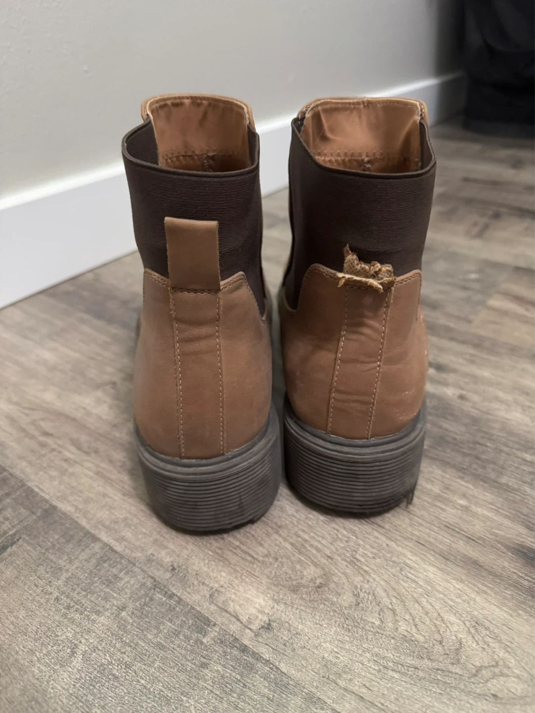 Brown Leather Ankle Boots - photo 2