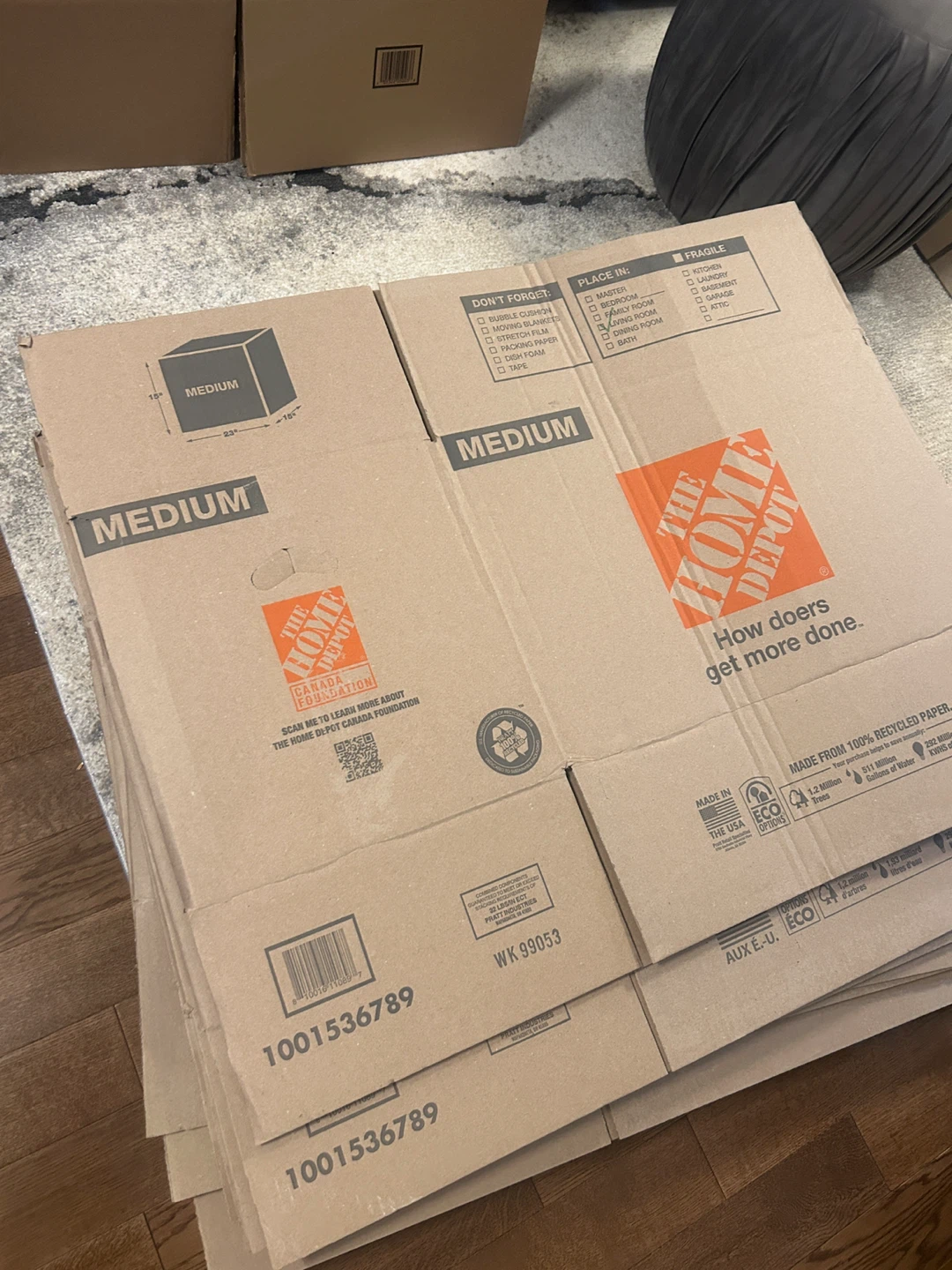 Home Depot & RONA Moving Boxes - photo 2
