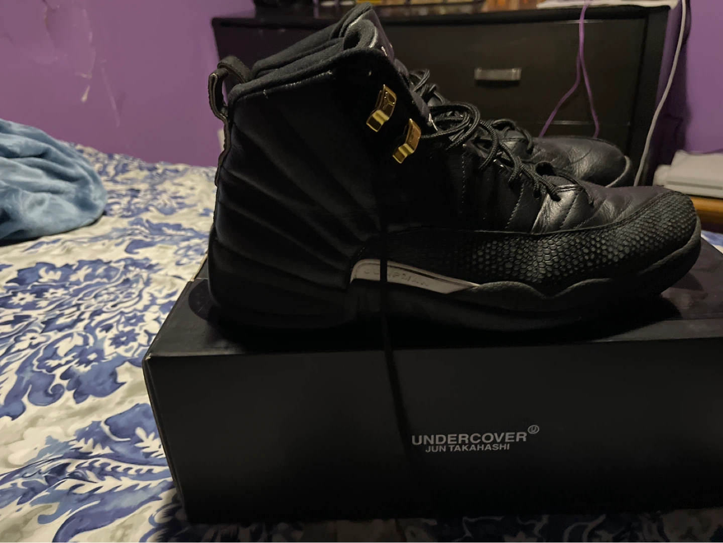 Nike Air Jordan 12 "Dark Concord" Shoes Size 11 - photo 4